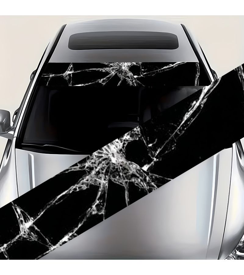 1 Car Windshield Crack Repair Sticker Weather Resistant Self-Adhesive Vinyl - Image 5
