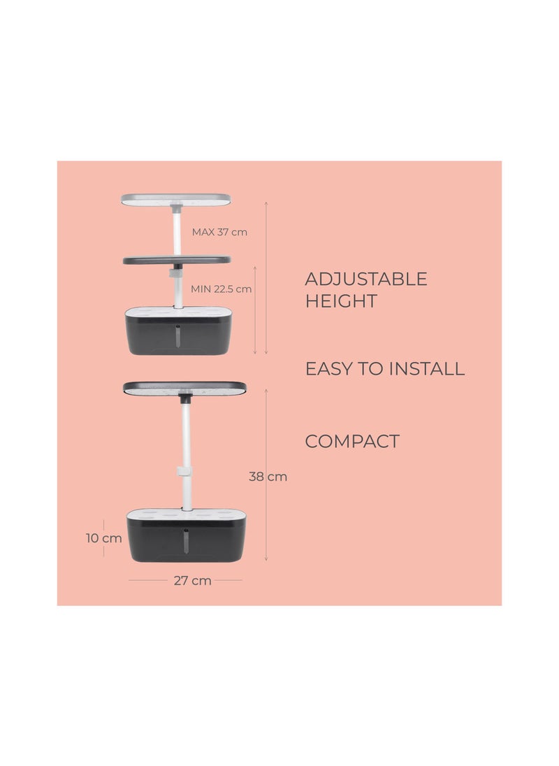 WMC TOOLS LED Light Hydroponic System for Home with Phytolamp (82 LED Grow Light, 15W, 6 Cells) with Circulation System and Water Level Indicator, 3 Lighting Modes for Plants in Potting Soil - pzsku/Z6FB54D686DB71C755953Z/45/_/1666007399/d9857e99-a2e6-4858-b77c-66ca3636eeb4