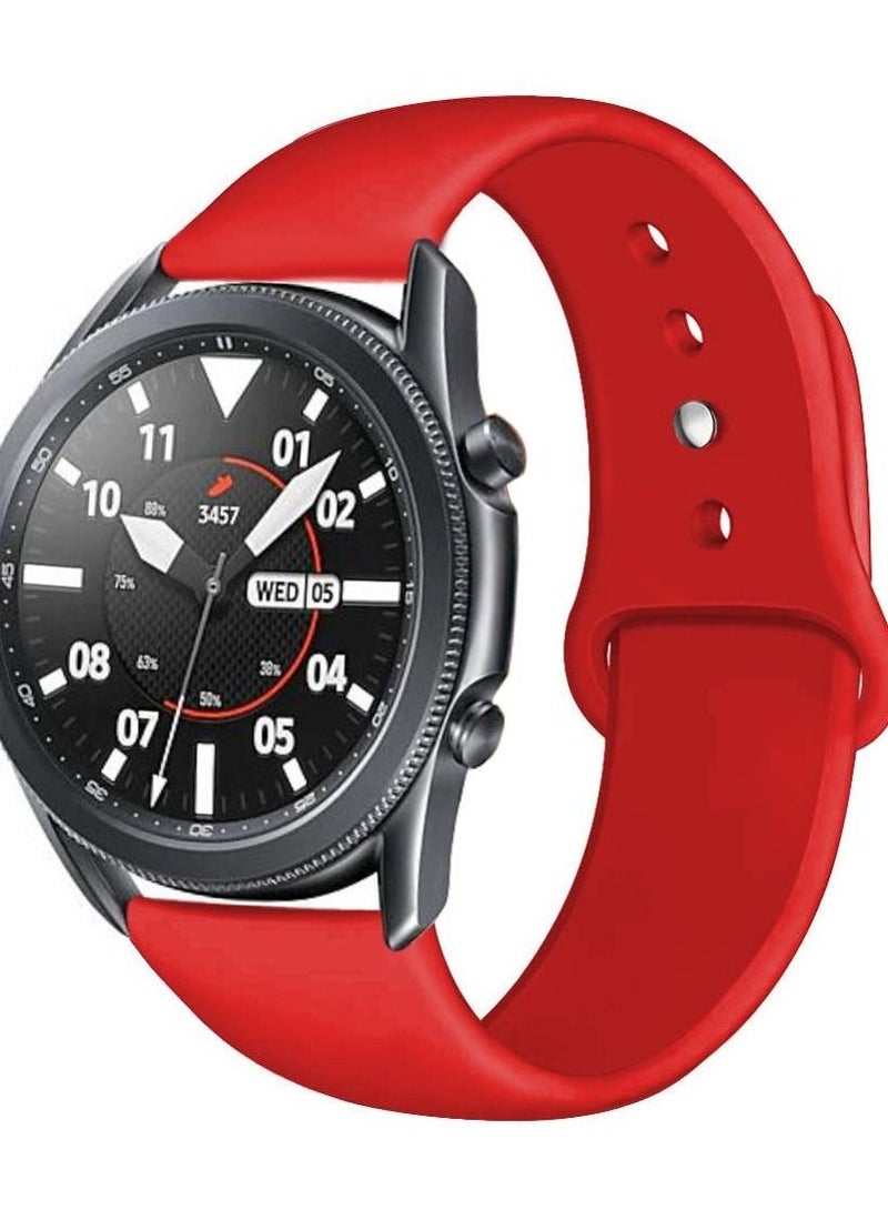 Soft Silicone Watch Band Compatible With Samsung Galaxy 3 Gear S3 Frontier/Amazfit Bip/Active Huawei GT 2/2E Bracelet  22-46mm