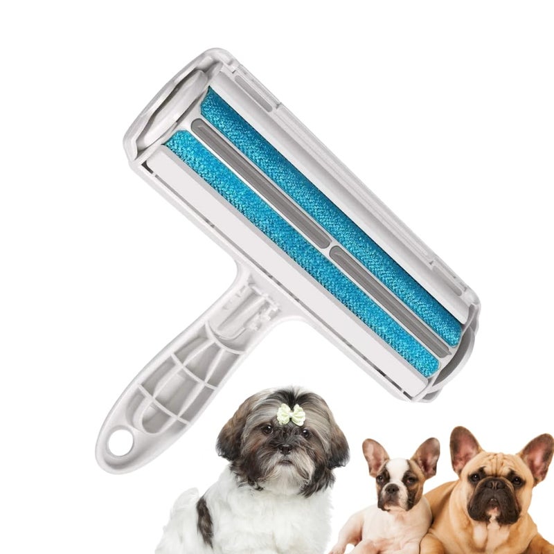 Healing Leaf 's Pet Hair Remover Roller, Reusable Animal Hair Removal Brush for Dogs and Cats, Self Clean Pet Fur from Carpet, Furniture, Rugs, Laundry, Clothes and Bedding, Sofa (Color May Vary) - Image 2