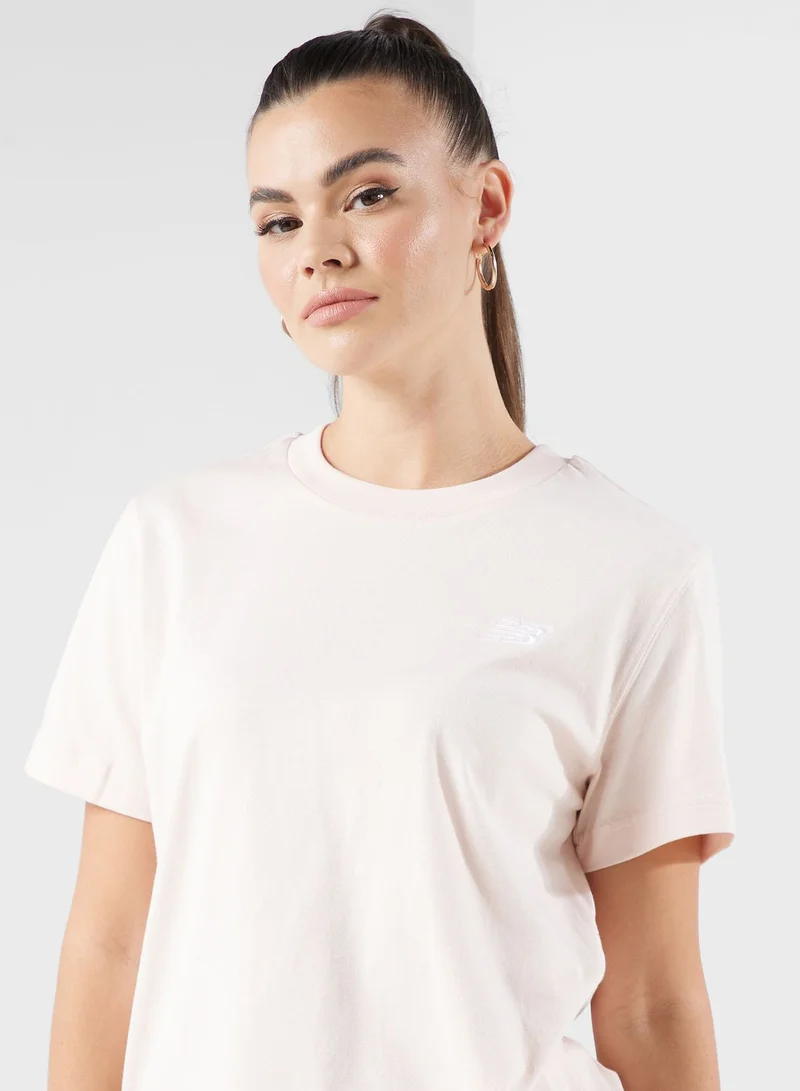 New Balance Jersey Small Logo T-Shirt
