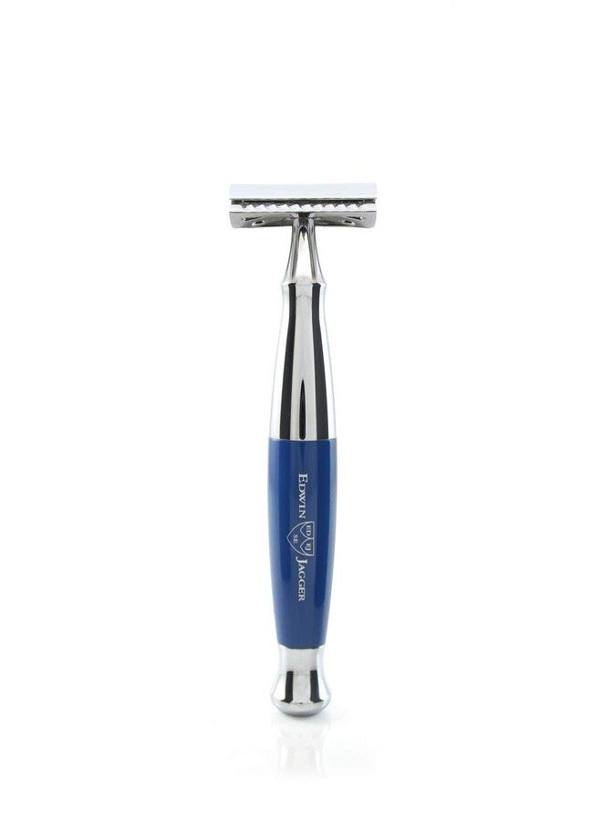 Edwin Jagger Chrome DE Safety Razor- Diffusion 36 Series (Blue) - Image 1