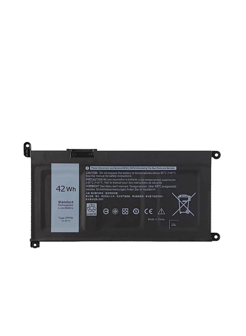 Terabyte بطارية JPFMR 42Wh 3500mAh 3 خلايا 11.4V متوافقة مع لابتوب ديل كروم بوك 5488 5493 5593 3400 3100/3100 2 في 1 سلسلة نوت بوك 0JPFMR 7MT0R 7MTOR 16DPH 7T0D3 07T0D3 P90F - Image 1