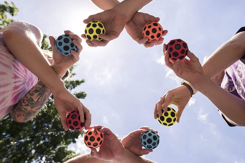 Waboba Moon Ball - Bounces Out of This World - Original Patented Design - Craters Make Pop Sounds - Easy to Grip - Color Pink - Image 4