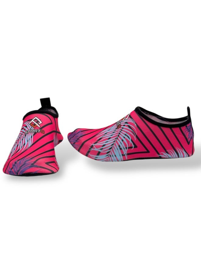 SportQ SportQ® Easy-to-Wear Beach Sandals for Kids, Men & Women Comfortable, Flexible Sole for Protection from Rocks and Hot Sand Quick-Drying Water Shoes for Swimming, Snorkeling, Surfing, Kayaking, Beach, Walking & Yoga  - Image 2