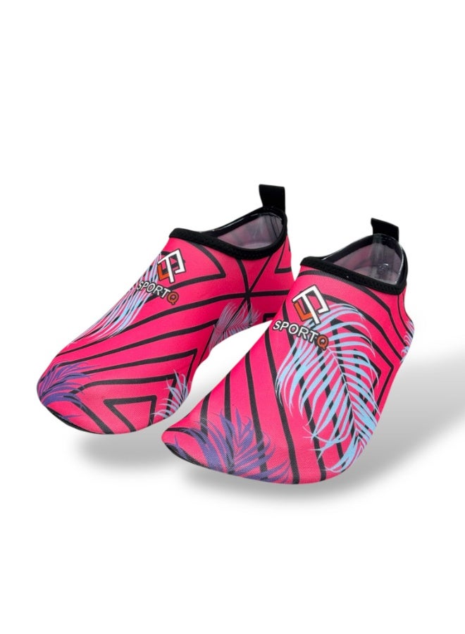 SportQ SportQ® Easy-to-Wear Beach Sandals for Kids, Men & Women Comfortable, Flexible Sole for Protection from Rocks and Hot Sand Quick-Drying Water Shoes for Swimming, Snorkeling, Surfing, Kayaking, Beach, Walking & Yoga  - Image 1