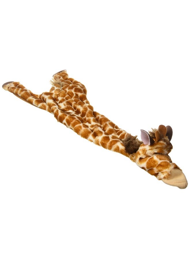 سبوت لعبة سبوت سكينيز للكلاب بدون حشو مزودة بصافرة | لعبة زرافة شد الحبل المحشوة تصدر صريرًا للكلاب الصغيرة والكبيرة | لعبة تفاعلية للكلاب | كبيرة - Image 1