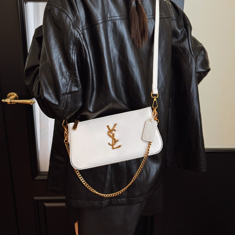 Cross-border high-end bag for women's 2026 new style temperament retro commuting Mahjong bag, all-matching fashionable one-shoulder cross-body bag - Image 3