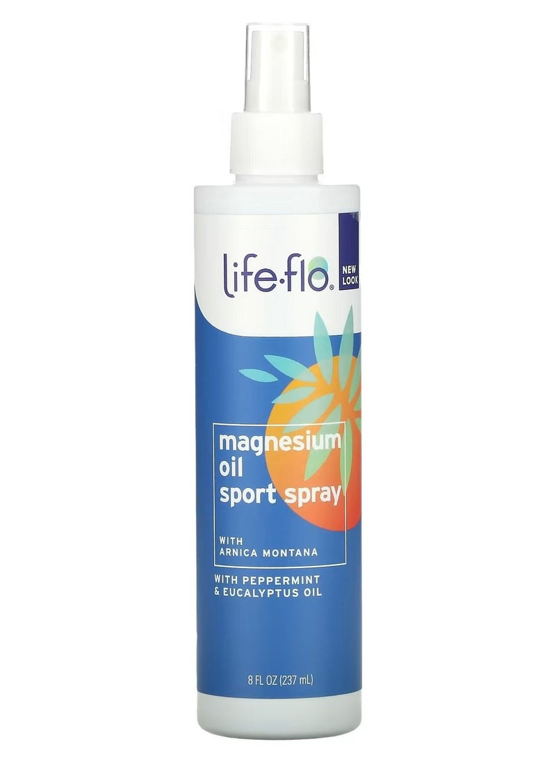 Life-flo - Magnesium Oil Sport Spray 8 fl oz (237 ml) - Image 1