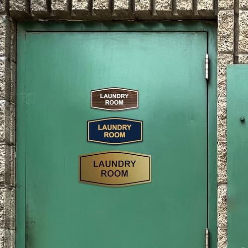 All Quality Fancy Laundry Room Sign (Brushed Silver) - Small 1 Pack - Image 2