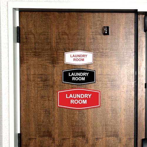All Quality Fancy Laundry Room Sign (Brushed Silver) - Small 1 Pack - Image 4