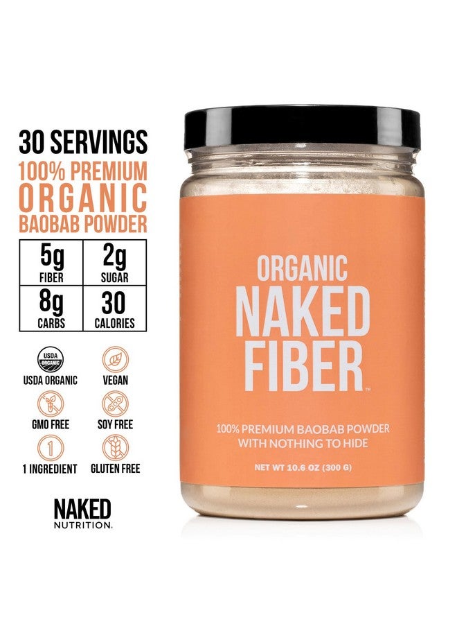 NAKED nutrition Naked Fiber Organic Baobab Powder Fiber Supplement - Image 3