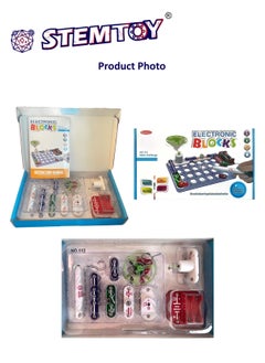 STEMTOY 12-in-1 Electric Circuit Experiment Kit for Kids – Build Series & Parallel Circuits, Electric Maze, DIY Physics Projects for Boys & Girls Ages 5+, Educational Science Kit for Learning Electricity and Electronics  - Image 4