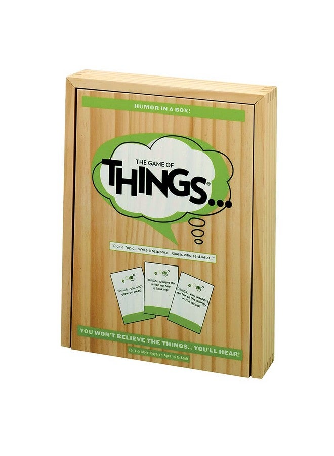 PlayMonster Game of THINGS...- Hilarious Party Game - You Won't Believe the THINGS... You Hear - Ages 14+ - Image 1