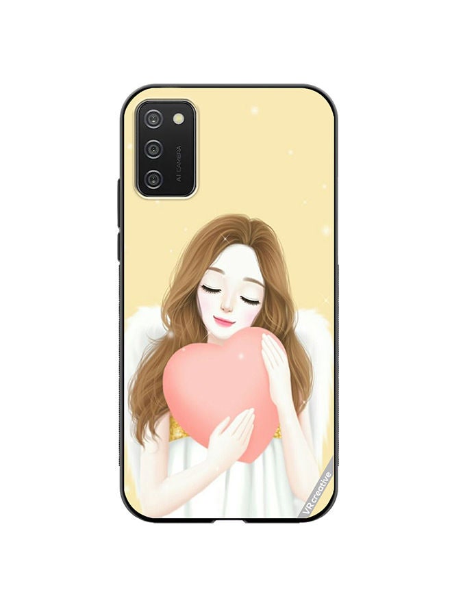 VR CREATIVE Protective Case Cover For Samsung Galaxy A02s Hearty Design Multicolour - Image 1