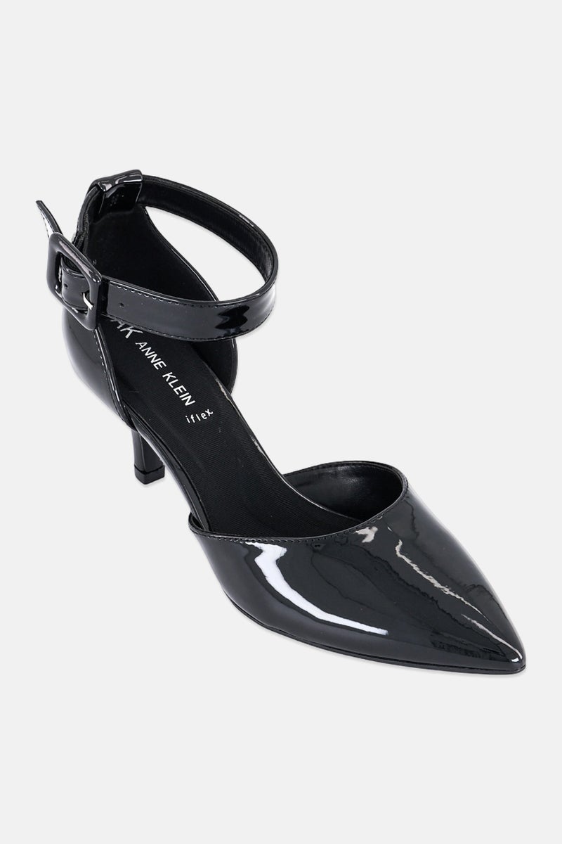 ANNE KLEIN حذاء مضخات أكفاراريا القابل للتعديل للنساء، أسود - Image 1