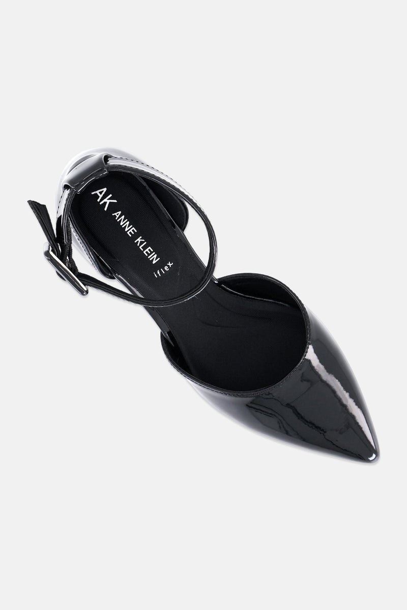 ANNE KLEIN حذاء مضخات أكفاراريا القابل للتعديل للنساء، أسود - Image 4