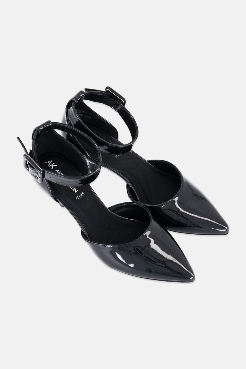 ANNE KLEIN حذاء مضخات أكفاراريا القابل للتعديل للنساء، أسود - Image 2