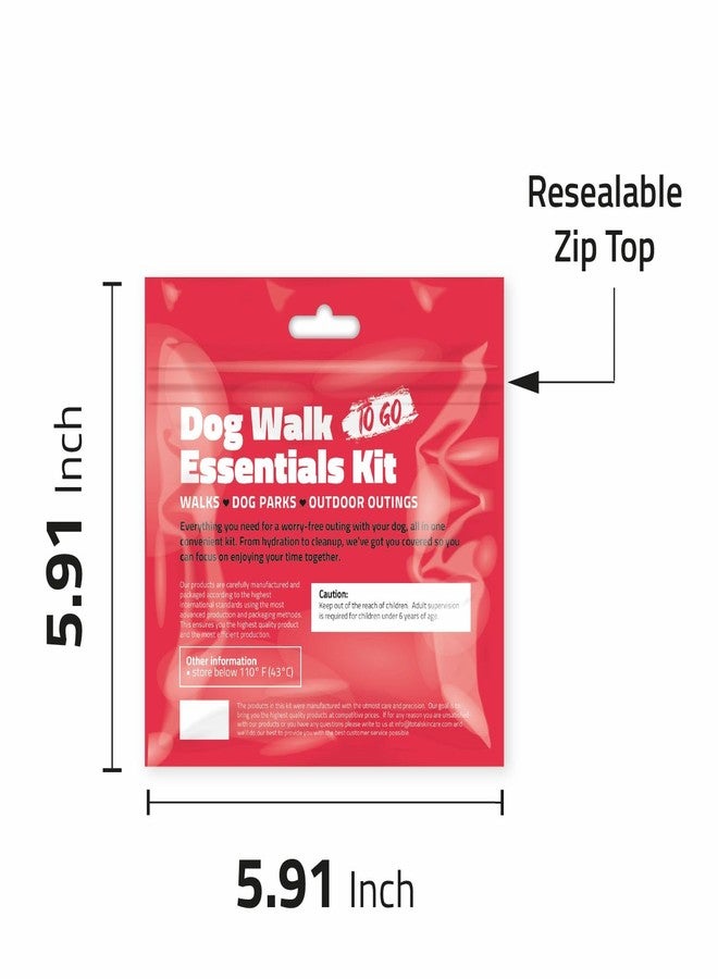 بي إتش أدفانتدج مجموعة أدوات أساسية للمشي مع الكلاب من بي إتش أدفانتج، حقيبة عناية محمولة بالحيوانات الأليفة مع وعاء طعام، ومكافآت، وأكياس نفايات (5) - Image 5