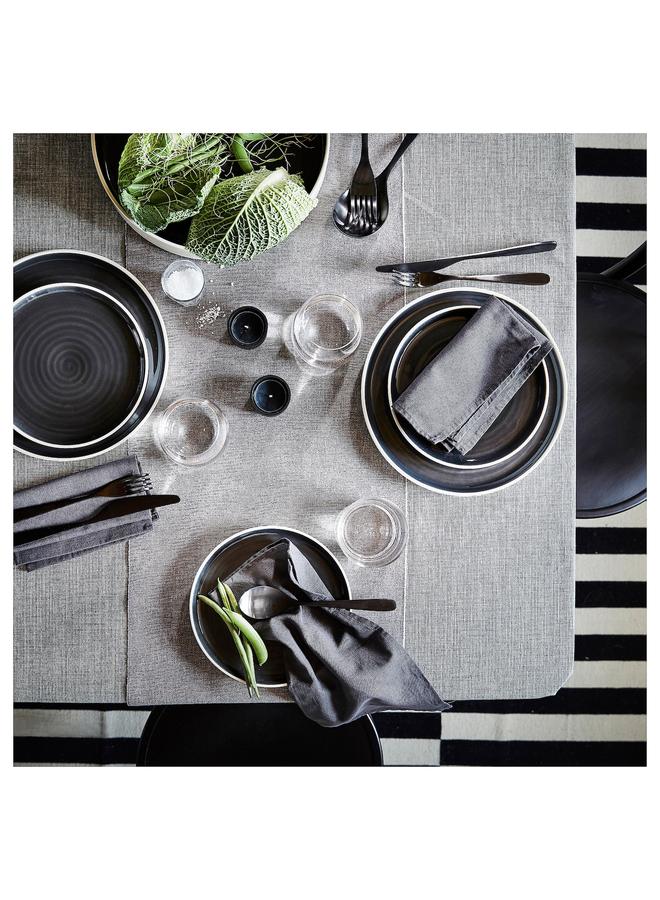 Zaboon Table-runner, grey, 35x130 cm - Image 2