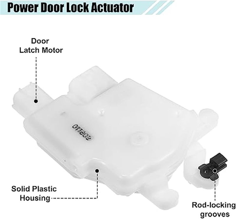 QASULER Right Door Latch Lock Actuator for Odyssey - Image 2