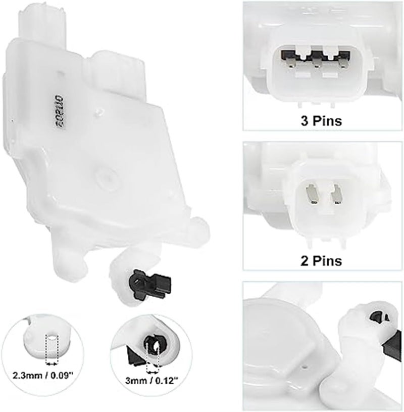 QASULER Right Door Latch Lock Actuator for Odyssey - Image 4