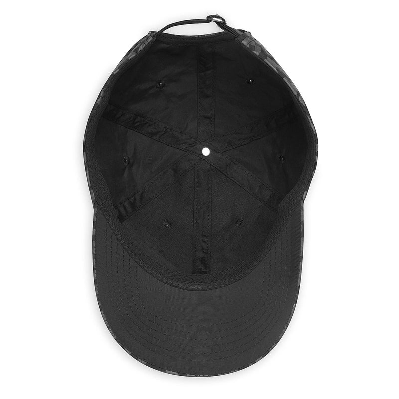 Gaiam Womens Classic Fitness Hat Baseball Cap, Leopard Print Black - Image 3