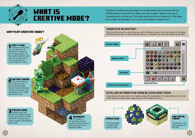 All New Official Minecraft Creative Handbook - Image 4