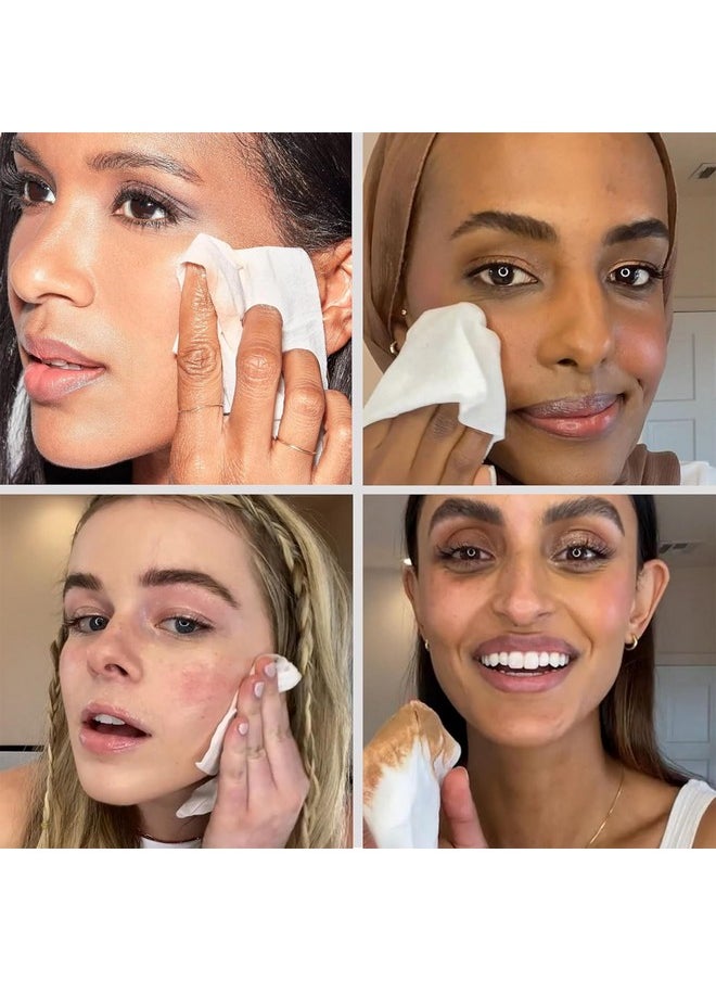أونيست بيوتي مناديل إزالة المكياج من Honest Beauty | معتمدة من EWG، نباتية، مضادة للحساسية | عبوة من 30 قطعة  - Image 2