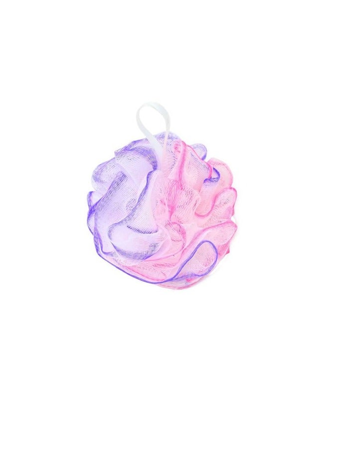 PARTY FUN Bath Body Sponge Flower Design Inside 3 Color 1 Pcs - Image 2