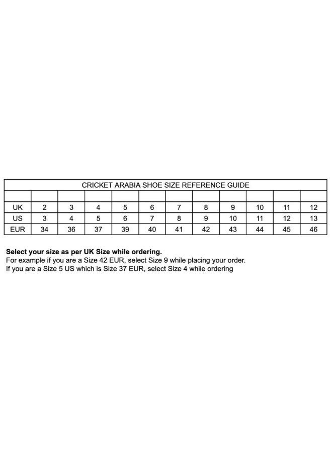 SG Savage Stud White/Navy/Orange Cricket Shoes - Size 10 - Image 2