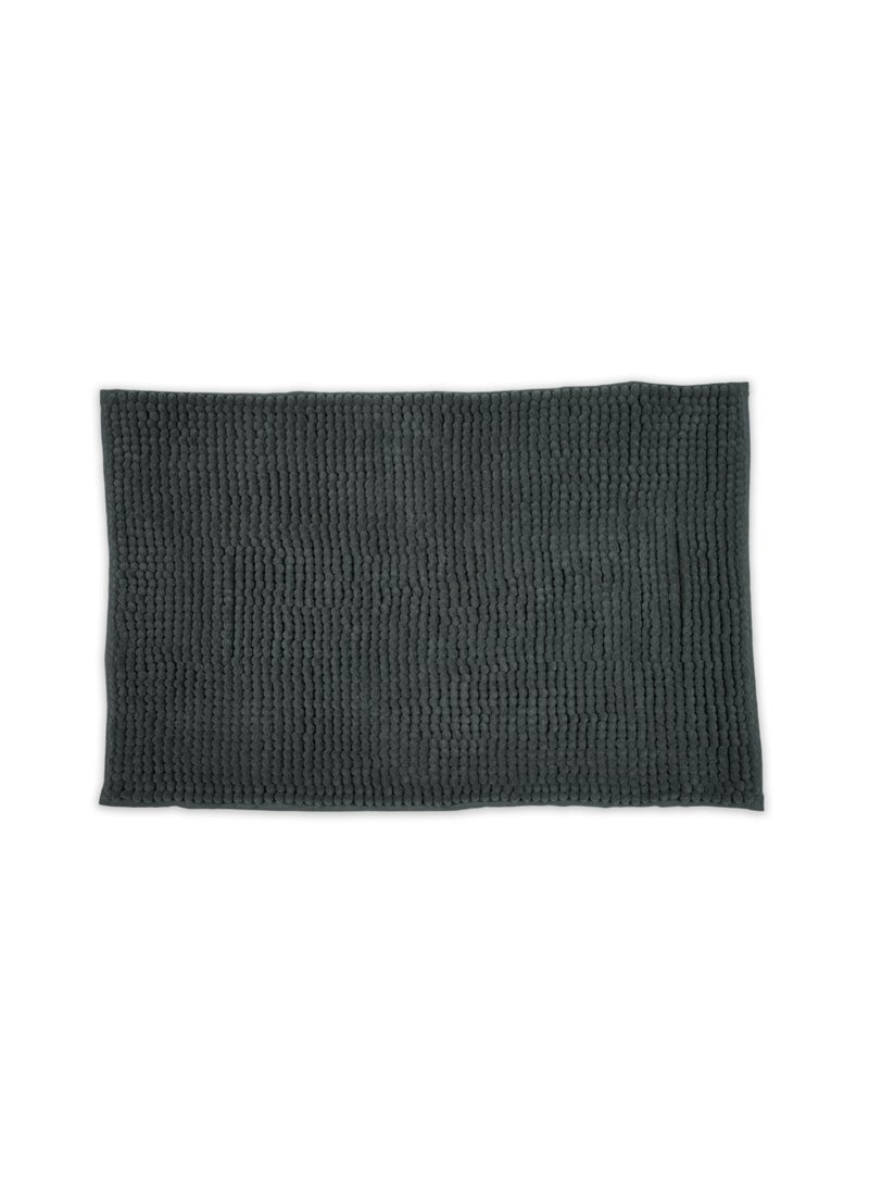 DIVEENAS Diveena's Non-Slip Bathroom Mat – 50x70cm Super Soft Microfiber Bath Mat, Quick-Dry & Machine Washable Bath Rug for Bathroom or Powder Room & Home | Charcoal - Image 1