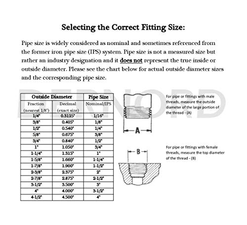 DERNORD تركيب أنبوب أنثوي ملولب DERNORD بحجم 1.5 بوصة TRI CLAMP (OD 50.5mm Ferrule) - Image 5