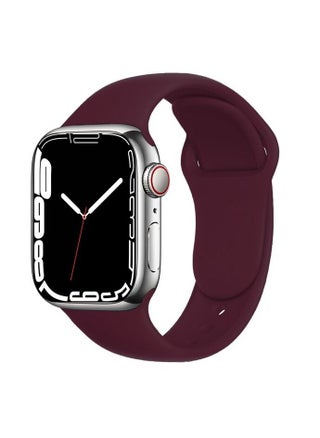Apple Watch Band 45mm 44mm 42mm Soft Silicone Sport Band Replacement Wrist Strap Compatible for iWatch Apple Watch Series 7/SE/6/5/4/3/2/1 (45mm/44mm/42mm) - pzsku/Z6FB74CA85826131B72B7Z/45/_/1652461540/7e35ef8c-136d-48e2-80de-81899dce8204