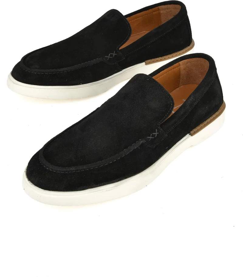 زيا , Men's Leather Shoes 1511007ZB042 Black