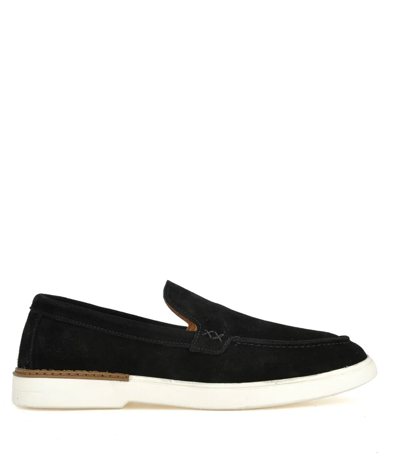 زيا , Men's Leather Shoes 1511007ZB042 Black
