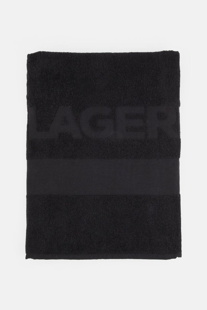 Karl Lagerfeld Beach Towel Set 170 L x 88 H cm, Black - Image 1