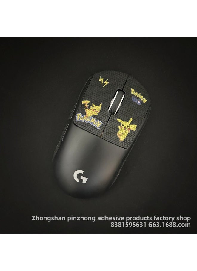 Generic - Anti-slip Mouse Stickers Logitech GPW One Or Two Generation GPROX Special All-inclusive Sweat-absorbent Anti-sweat Hand Stickers Lizard Skin-Color:gpw Second Generation ] - Image 1