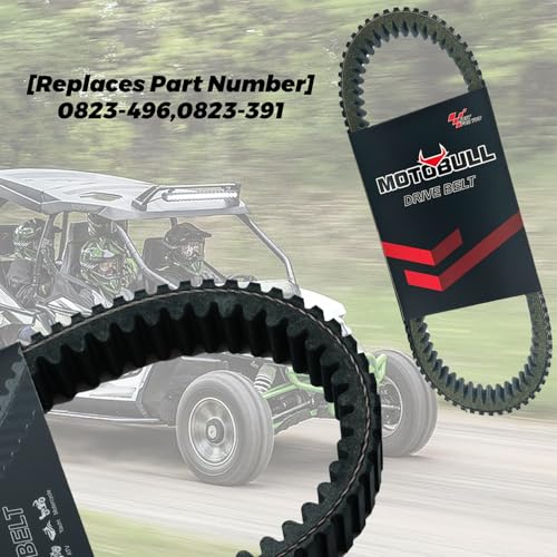 MOTOBULL Drive Belt Compatible with Arctic Cat Wildcat 1000 X 4 4X 4X LTD 2013-2019 0823-496 0823-391 - Image 3
