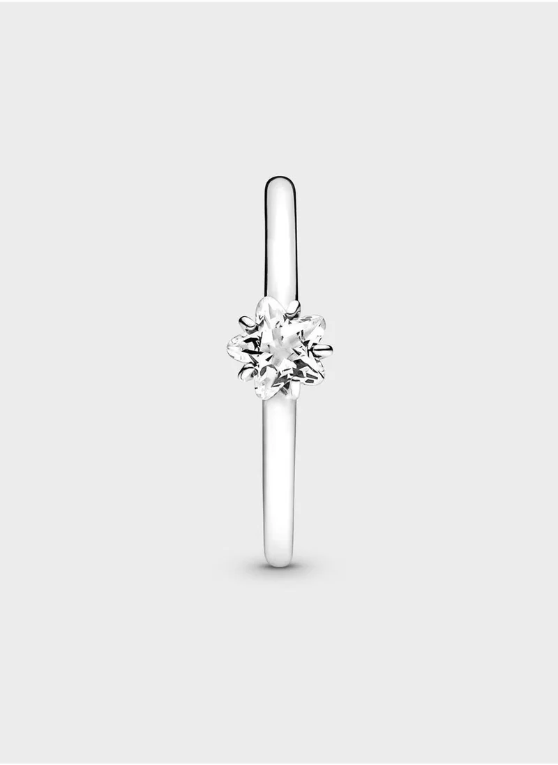 PANDORA Celestial Sparkling Star Solitaire Ring