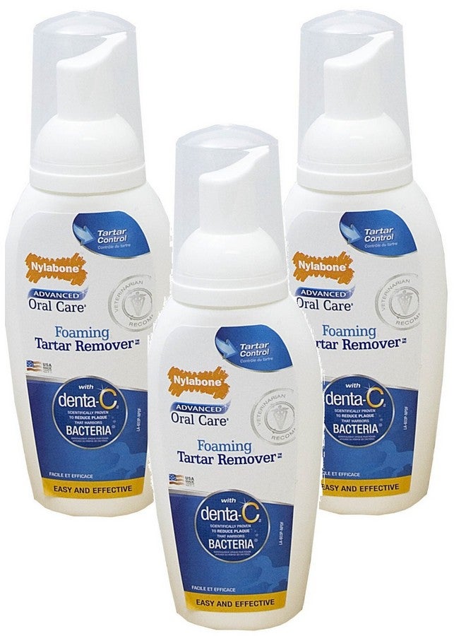 Nylabone (3 Pack) Nylabone Advanced Oral Care 4 Ounce Dog Foaming Tartar Remover