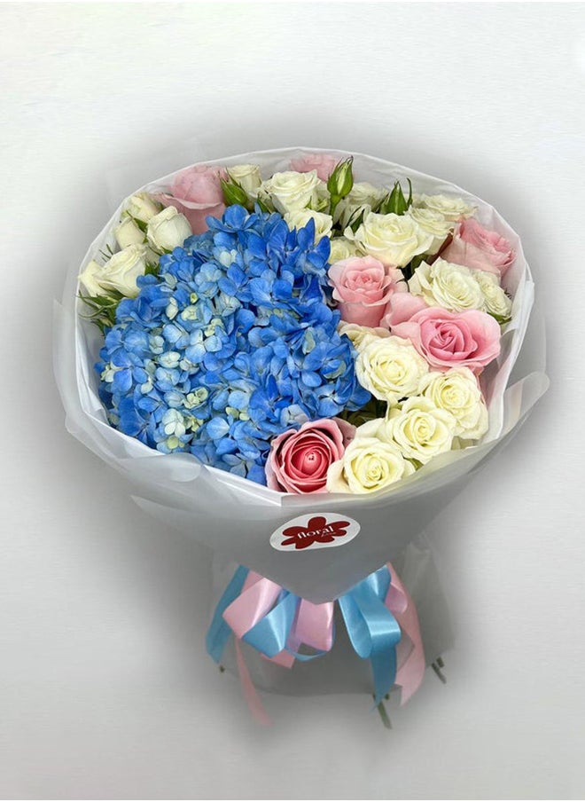 Floral lane Flower Shop Blue Blushing 