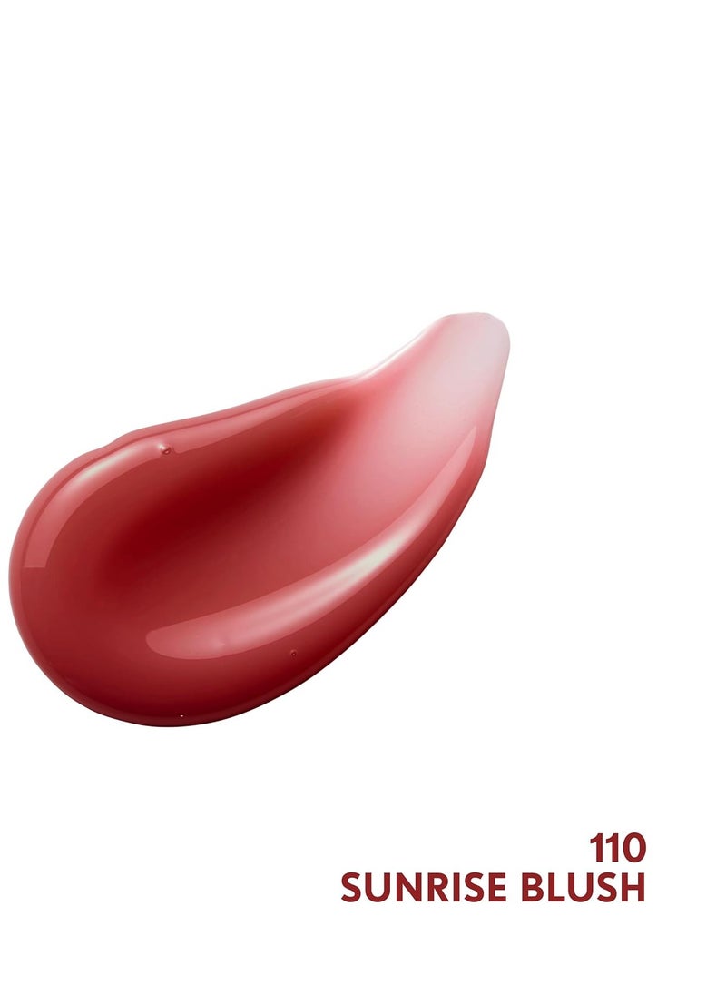 CoverGirl COVERGIRL Clean Fresh Yummy Gloss W&F, Sunrise Blush, Hydrating, Non-Sticky, Hyaluronic Acid, Glassy Shine, 0.33oz  - Image 4