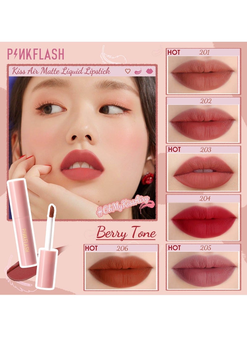 Pinkflash Melting Matte Lip Cream #204 - Image 1