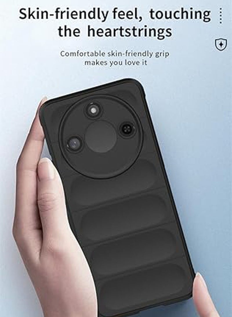 Case Compatible with Honor X9c Smart 5G Case, Flexible TPU Silicone Airbag Shock-Absorption Anti-Drop Anti-Slip Shockproof Protective Cover for Honor X9c Smart - Image 2