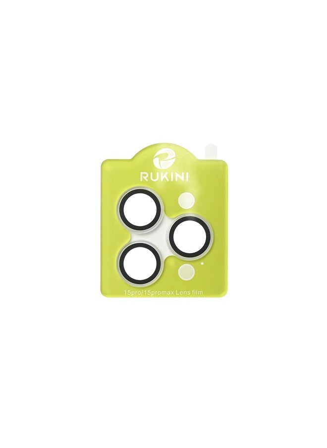 RUKINI Protection Package for Front Screen and Camera for iPhone 15 Pro  - Image 4