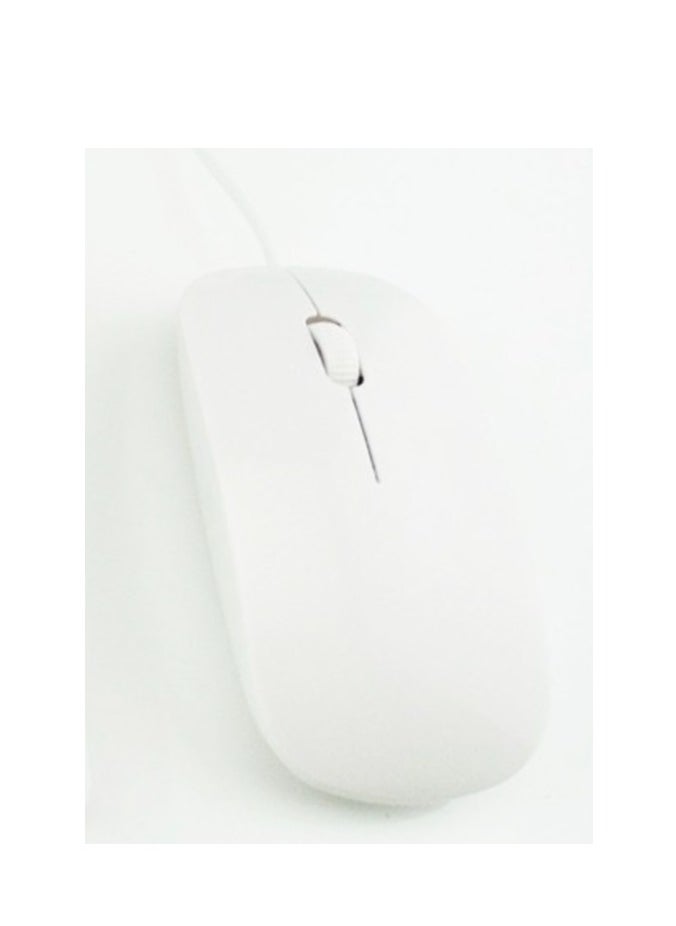 Generic The white business office mouse is suitable for computers  - Image 3