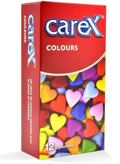 careX CAREX COLOURS CONDOMS 12'S 