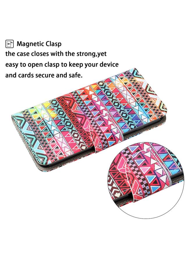 Zaboon Case For Honor 20i / 10i / 20 lite Colored Drawing Pattern Horizontal Flip Leather Case with Holder & Card Slots & Wallet & Lanyard - Image 4