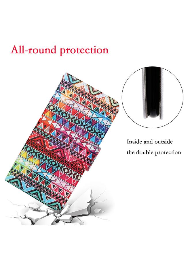 Zaboon Case For Honor 20i / 10i / 20 lite Colored Drawing Pattern Horizontal Flip Leather Case with Holder & Card Slots & Wallet & Lanyard - Image 5